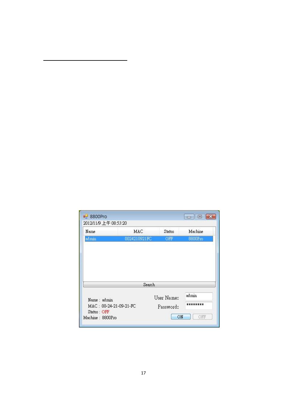 Local network control | Aviosys 8800Pro User Manual | Page 17 / 21