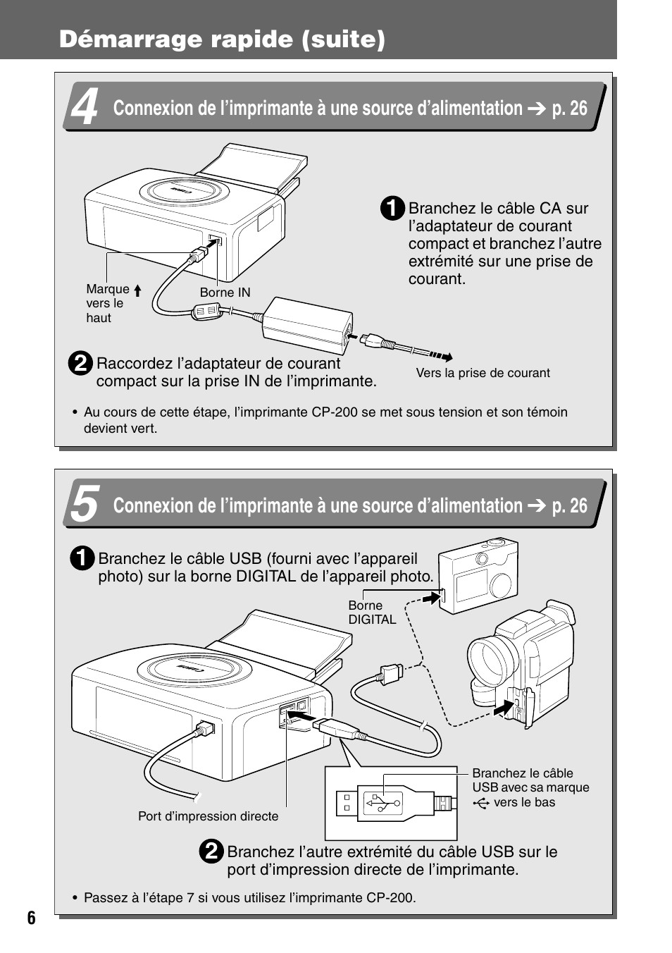 Démarrage rapide (suite) | Canon CDI-M113-010 User Manual | Page 107 / 154