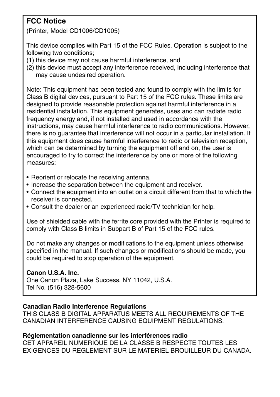 Canon CDI-M113-010 User Manual | Page 154 / 154