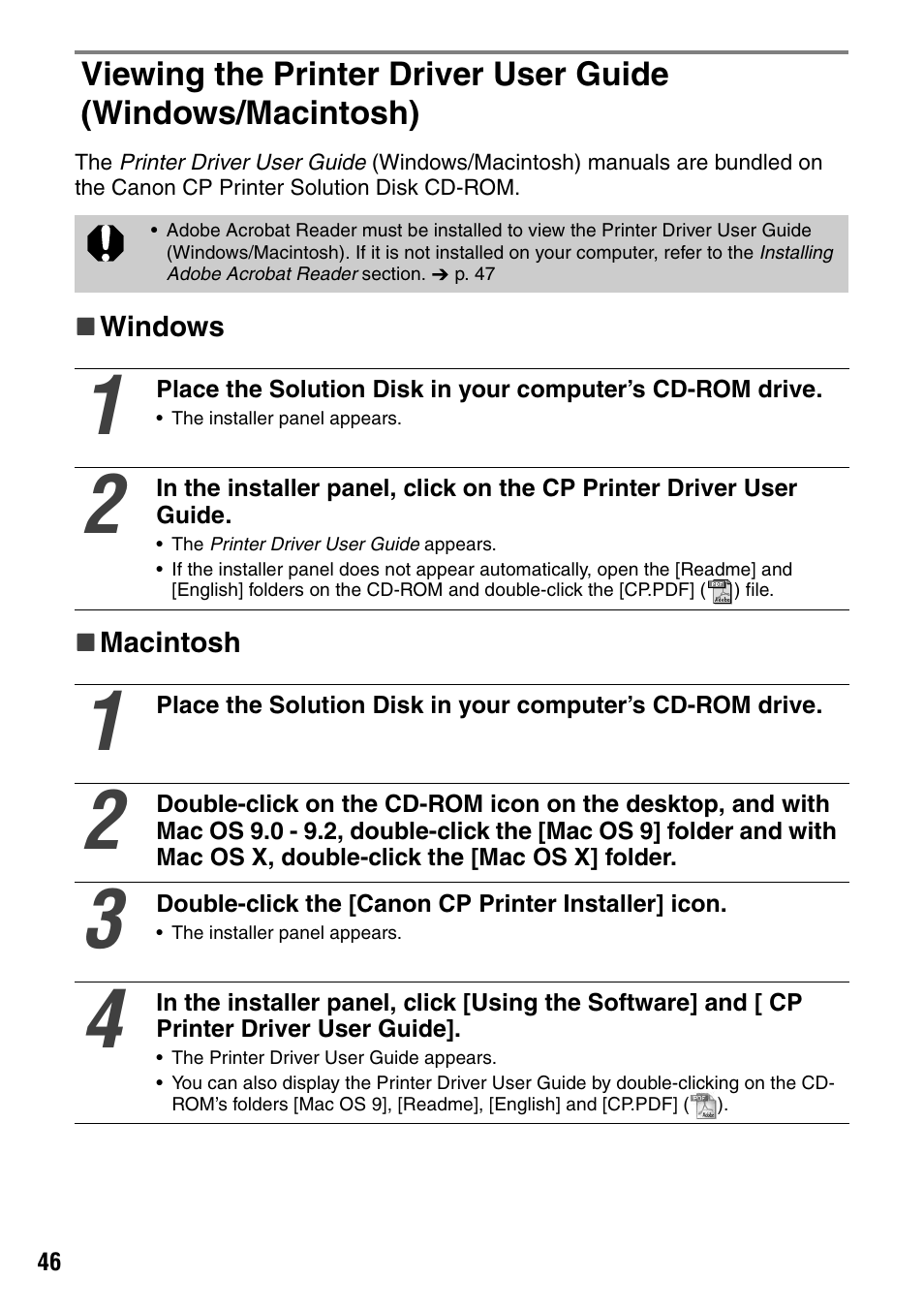 Canon CDI-M113-010 User Manual | Page 47 / 154