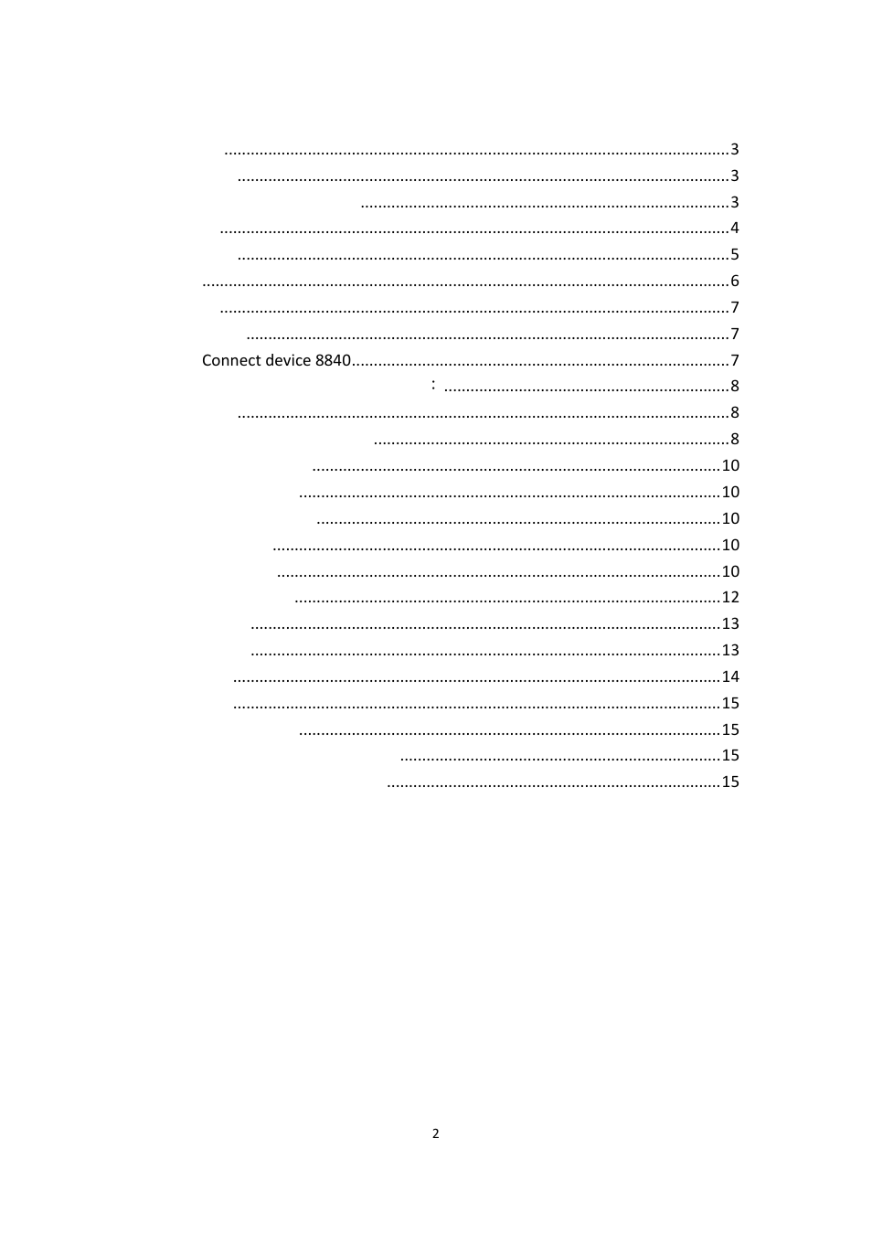 Aviosys 8840 Manual User Manual | Page 2 / 16