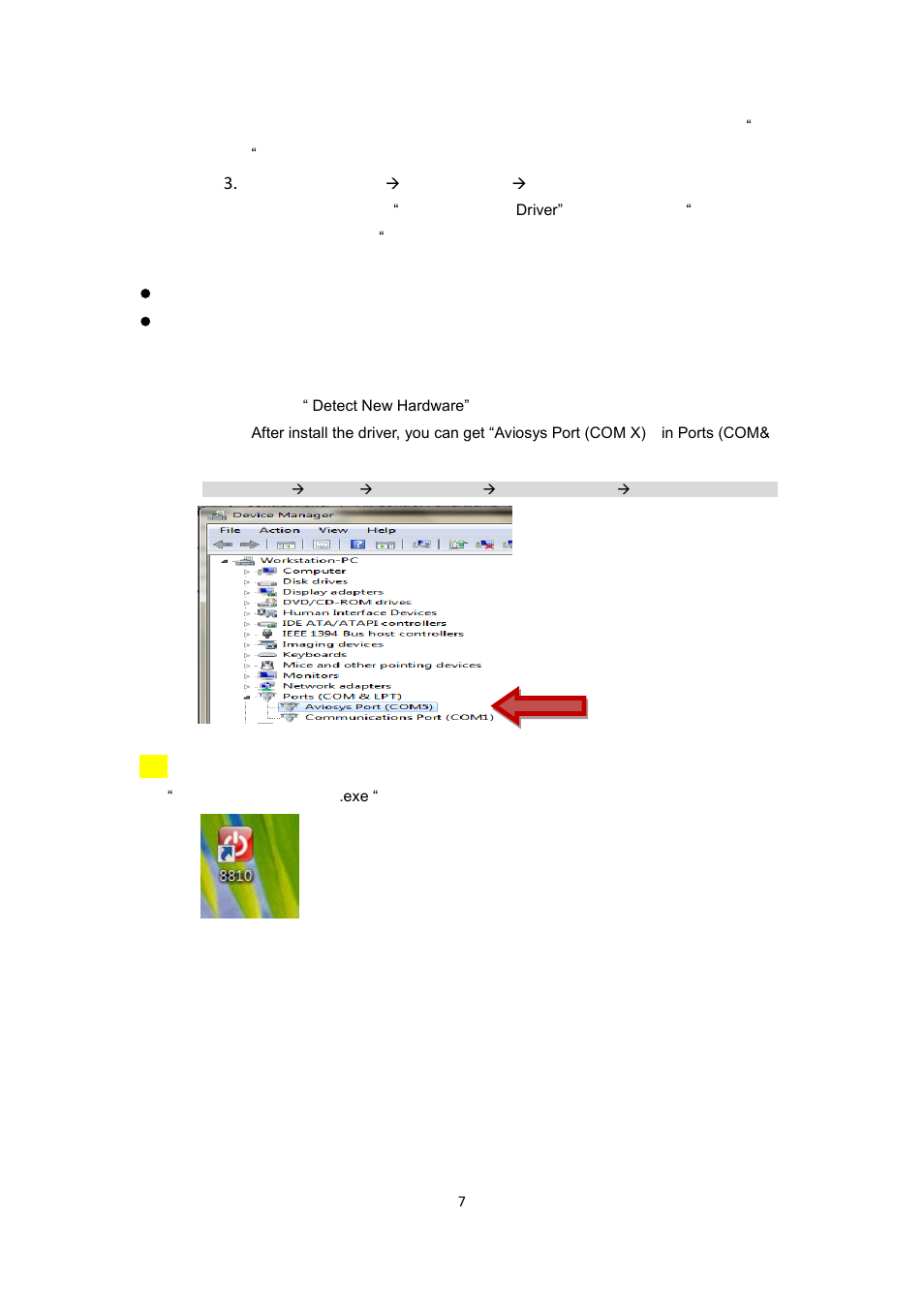 Aviosys 8810-S User Manual | Page 7 / 12