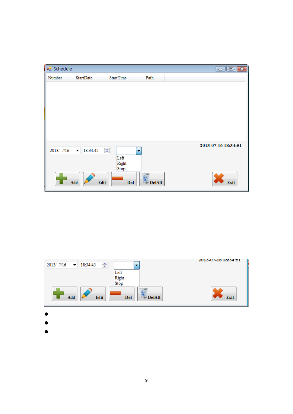 Schedule | Aviosys 8810-D User Manual | Page 9 / 12