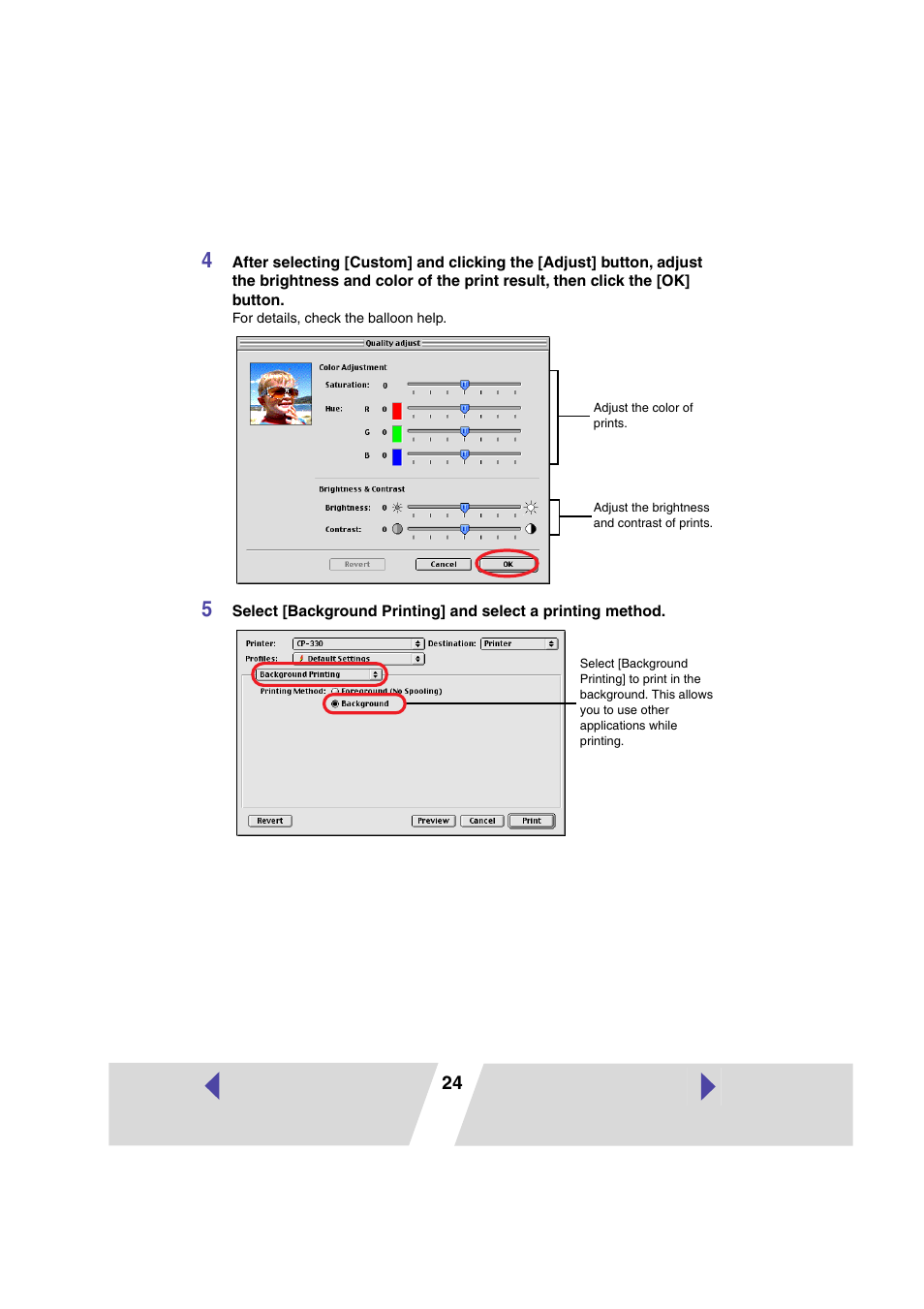 Canon CP-330 User Manual | Page 24 / 64