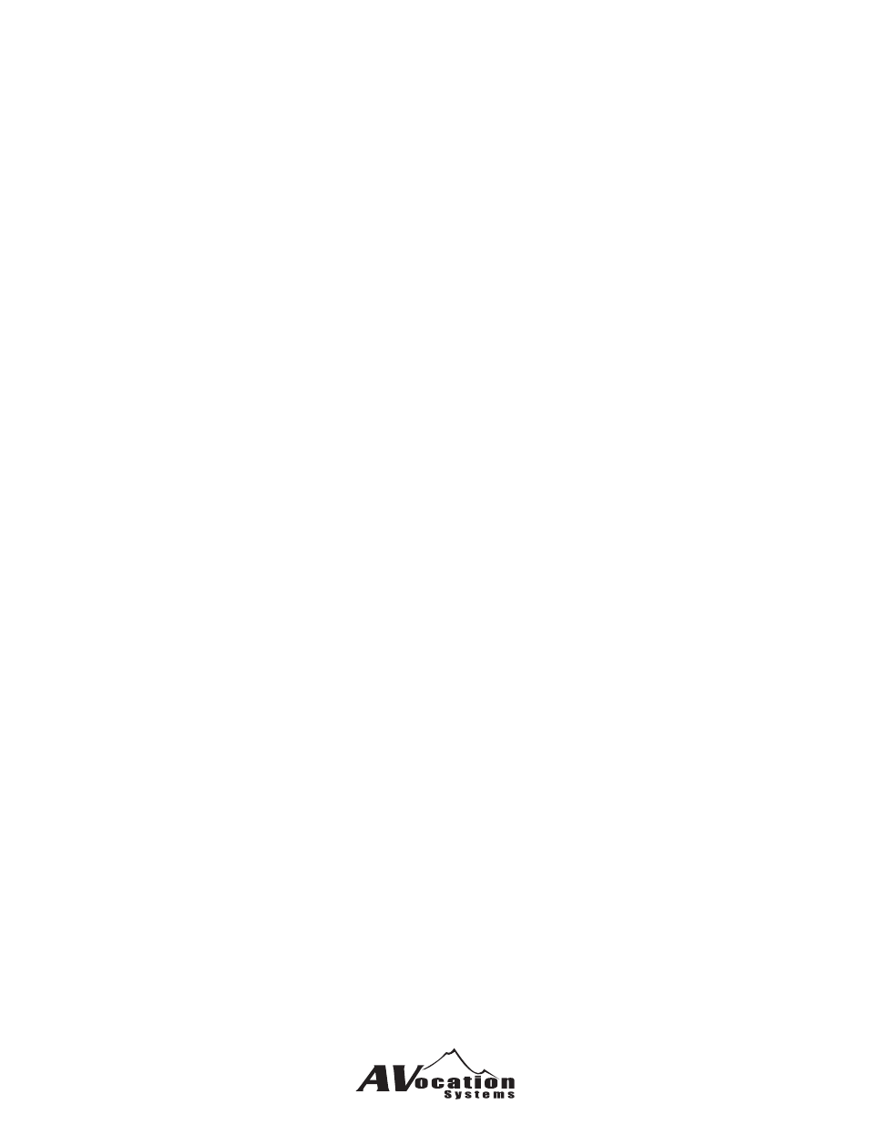 AVocation Systems HX-0808HA/8 User Manual | Page 14 / 31