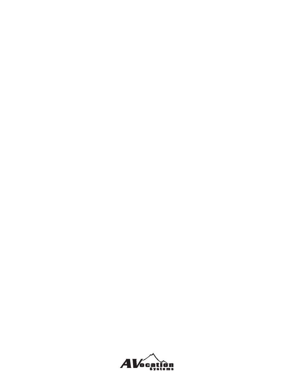 AVocation Systems HX-0808HA/8 User Manual | Page 5 / 31