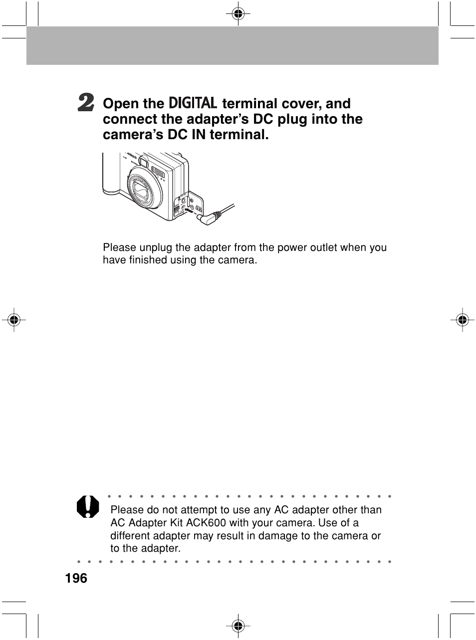 Canon A70 User Manual | Page 201 / 231