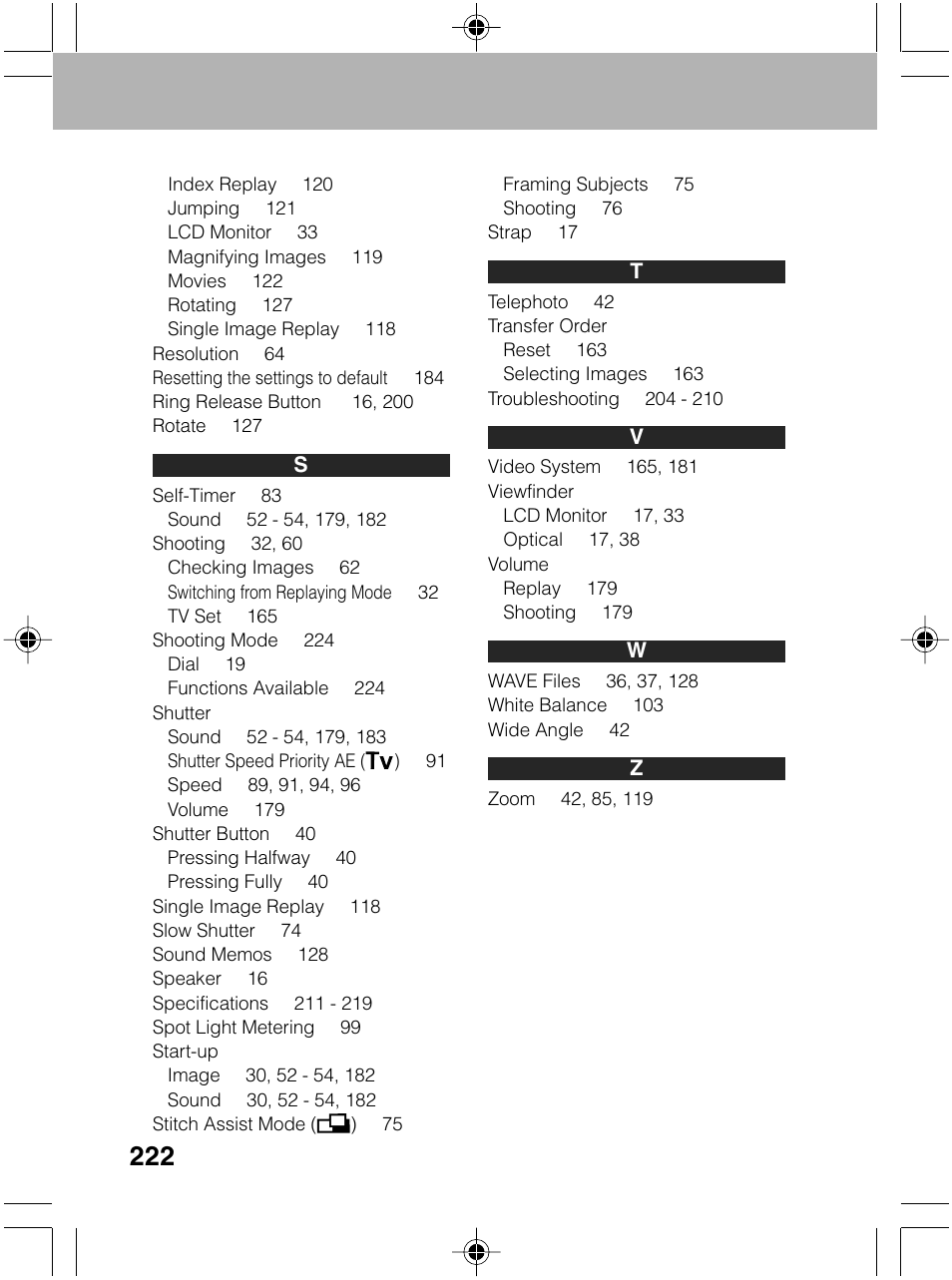 Canon A70 User Manual | Page 227 / 231