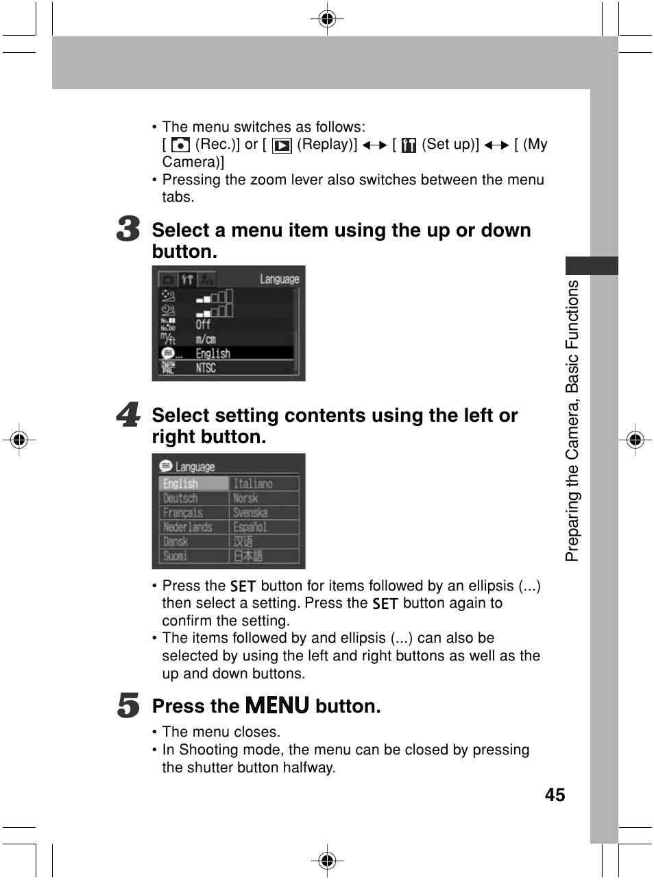 Canon A70 User Manual | Page 50 / 231