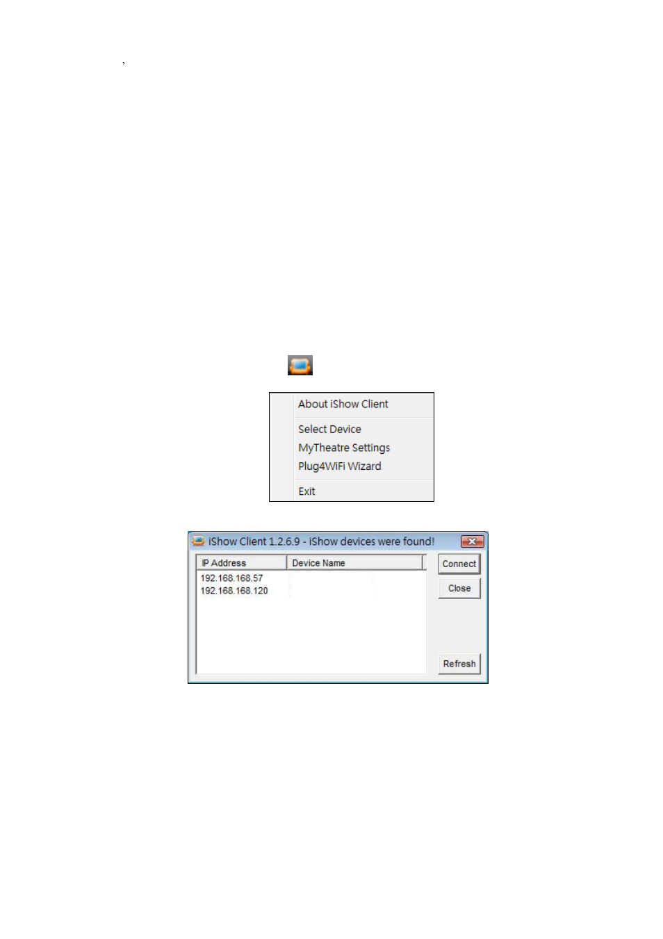 3 client utility | Awind iShow / DHP-2010C User Manual | Page 12 / 25