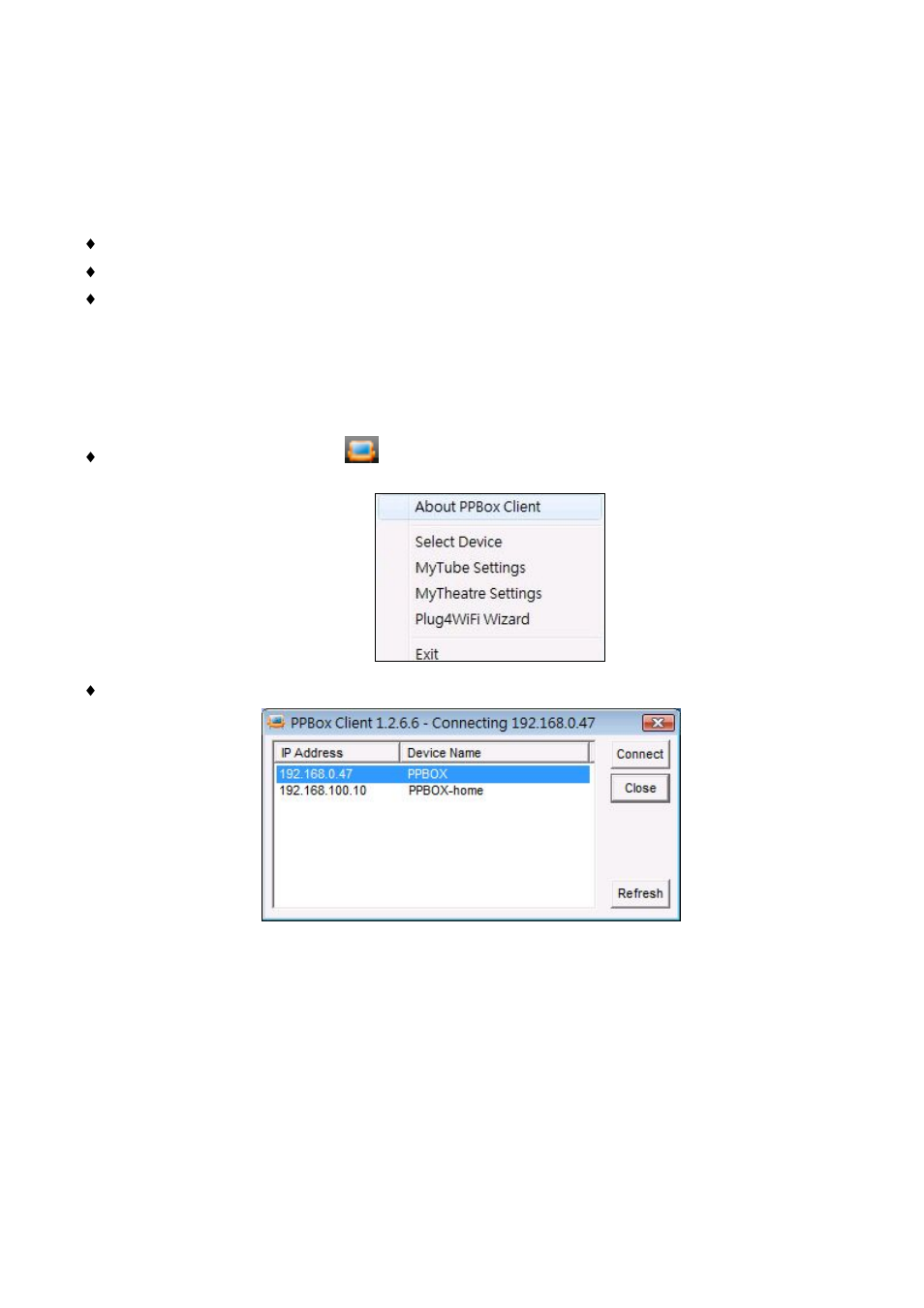Client utility, 5 client utility | Awind PPbox DHP-3020B User's Manual User Manual | Page 12 / 21