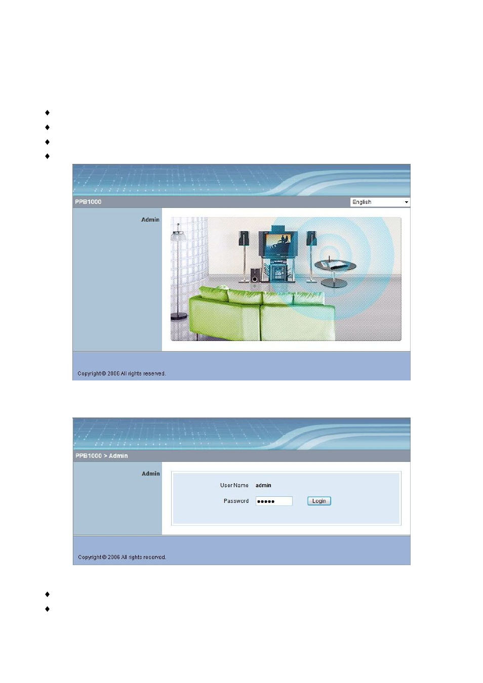 Web management, 6 web management | Awind PPbox DHP-3020B User's Manual User Manual | Page 14 / 21