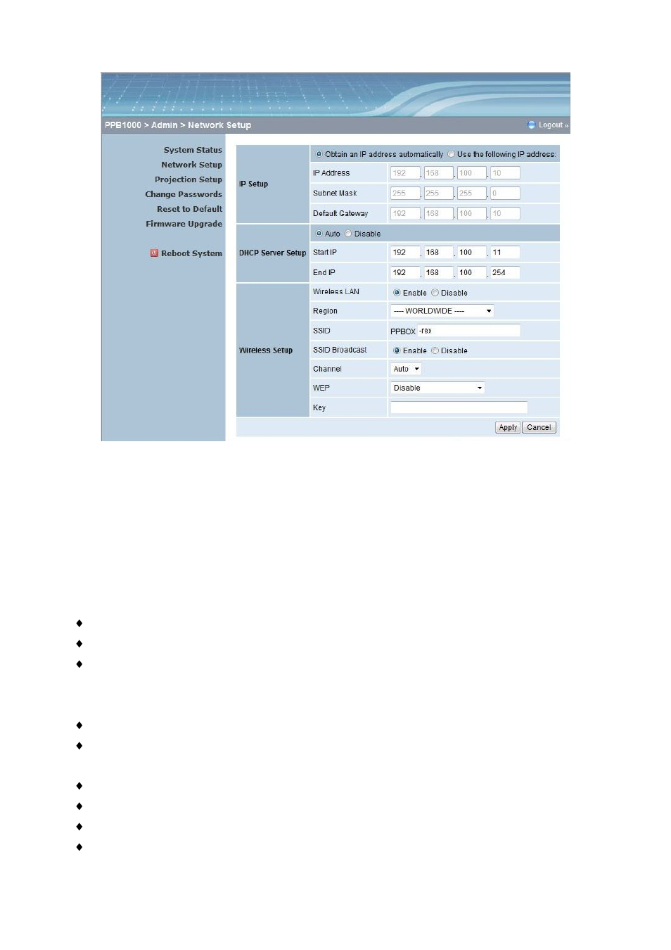 Awind PPbox DHP-3020B User's Manual User Manual | Page 16 / 21