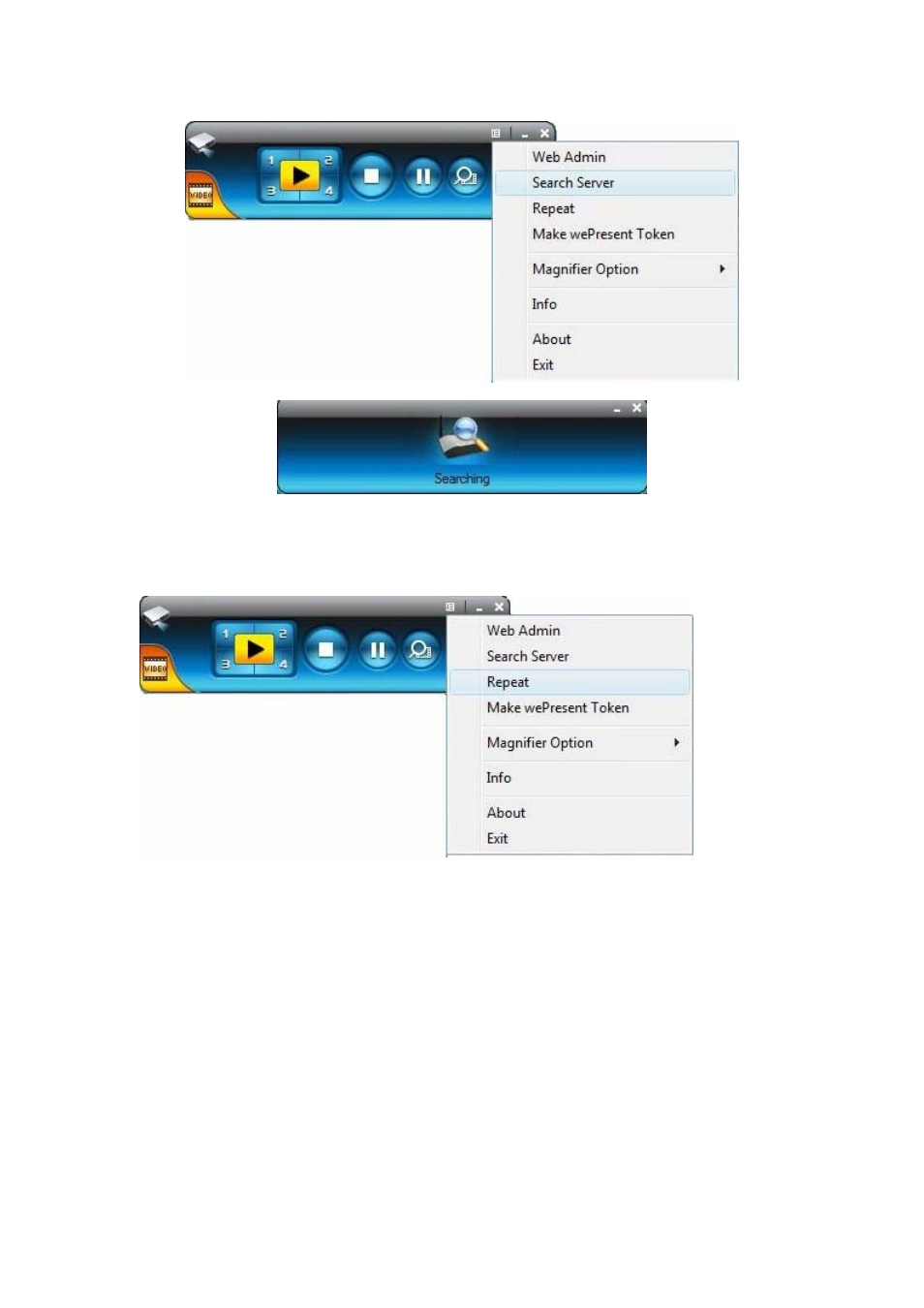 8 repeat 3.9 make wepresent token | Awind WP-820 User's Manual User Manual | Page 14 / 31