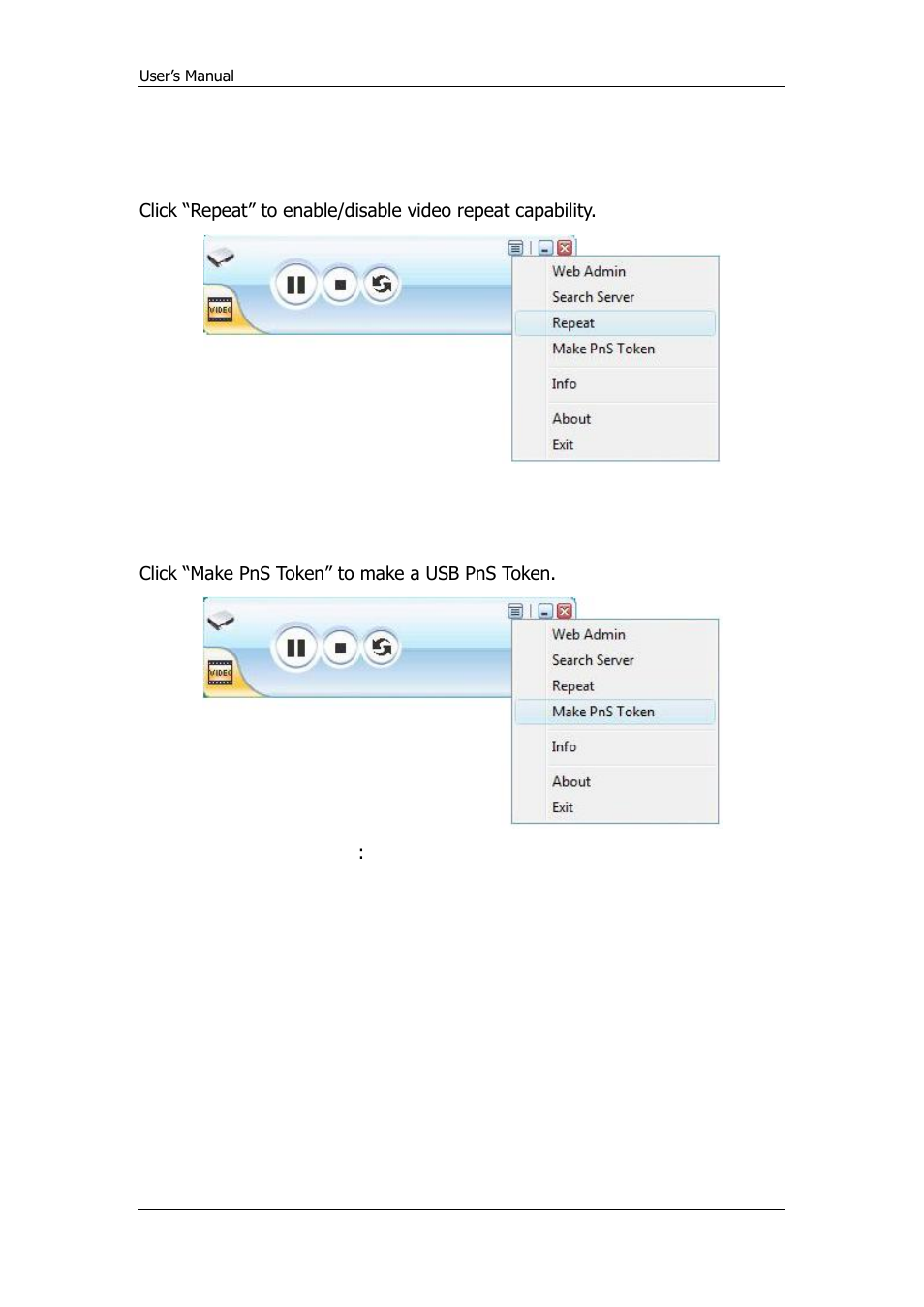 8 repeat, 9 make pns token | Awind WPS-720 User's Manual User Manual | Page 14 / 30