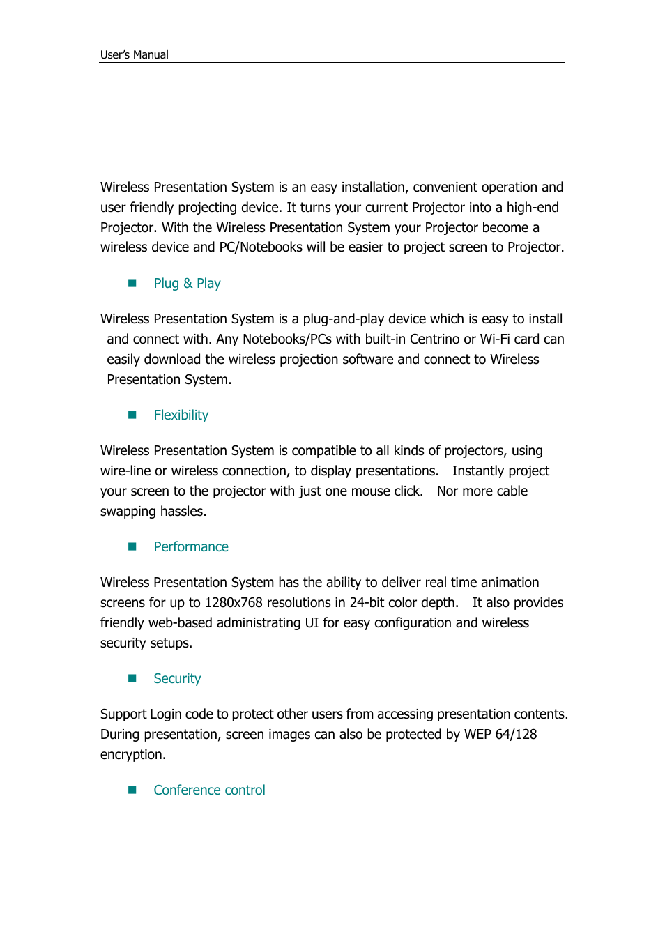 Overview | Awind WPS-720 User's Manual User Manual | Page 3 / 30