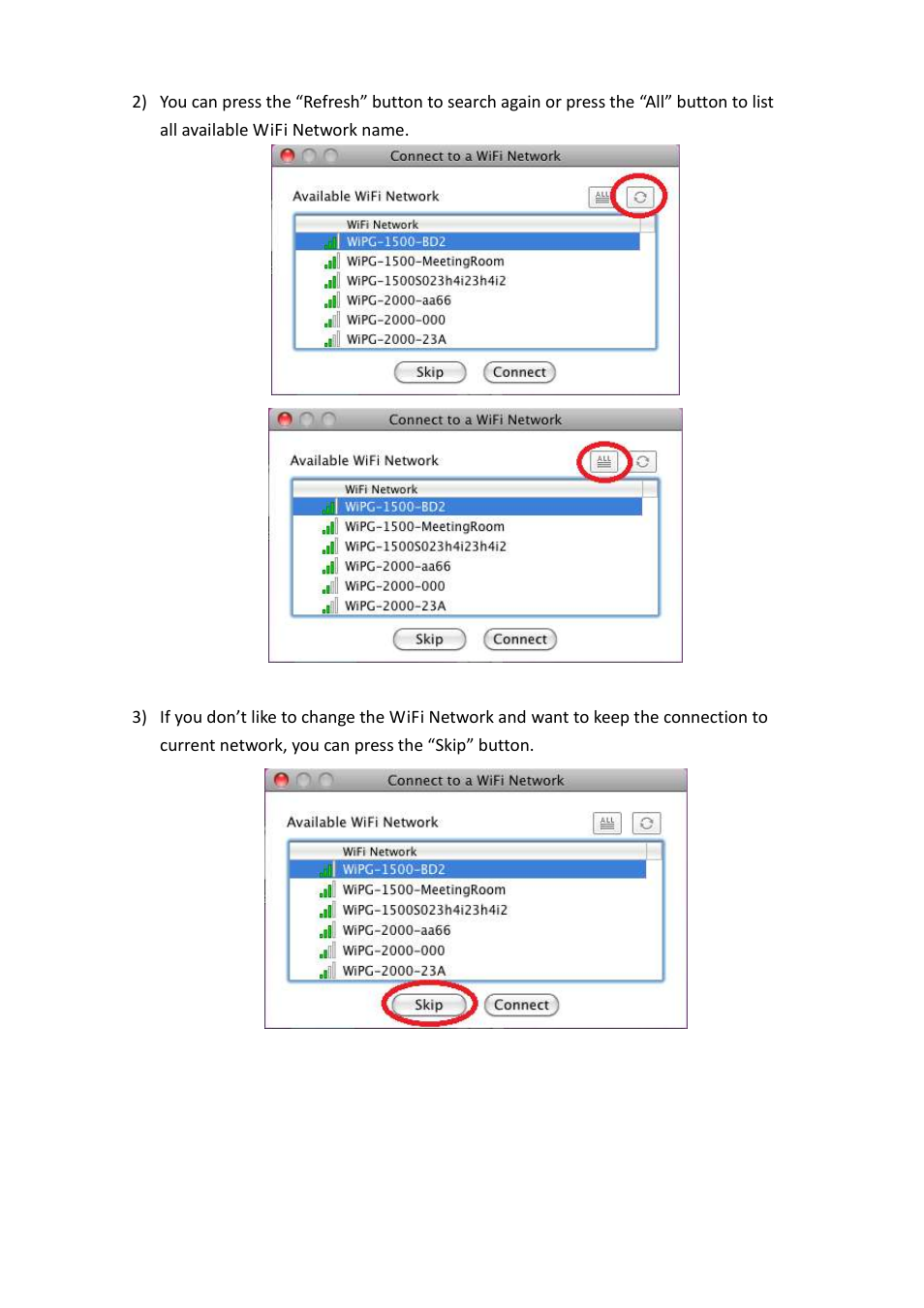 Awind wePresent WiPG-1500 User's Manual User Manual | Page 42 / 68