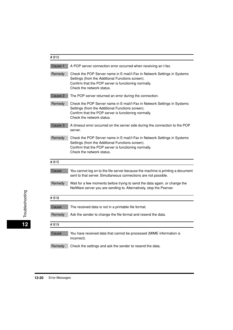 Canon C3200 User Manual | Page 535 / 563
