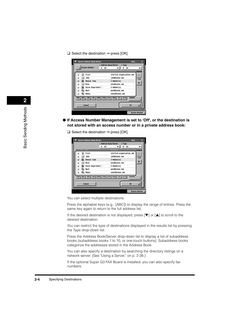 Canon C3200 User Manual | Page 67 / 563