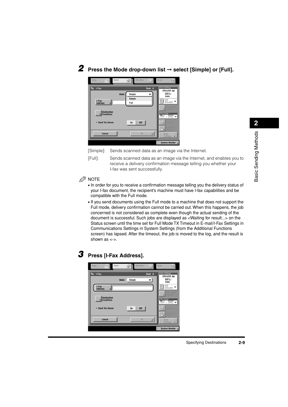 Canon C3200 User Manual | Page 72 / 563