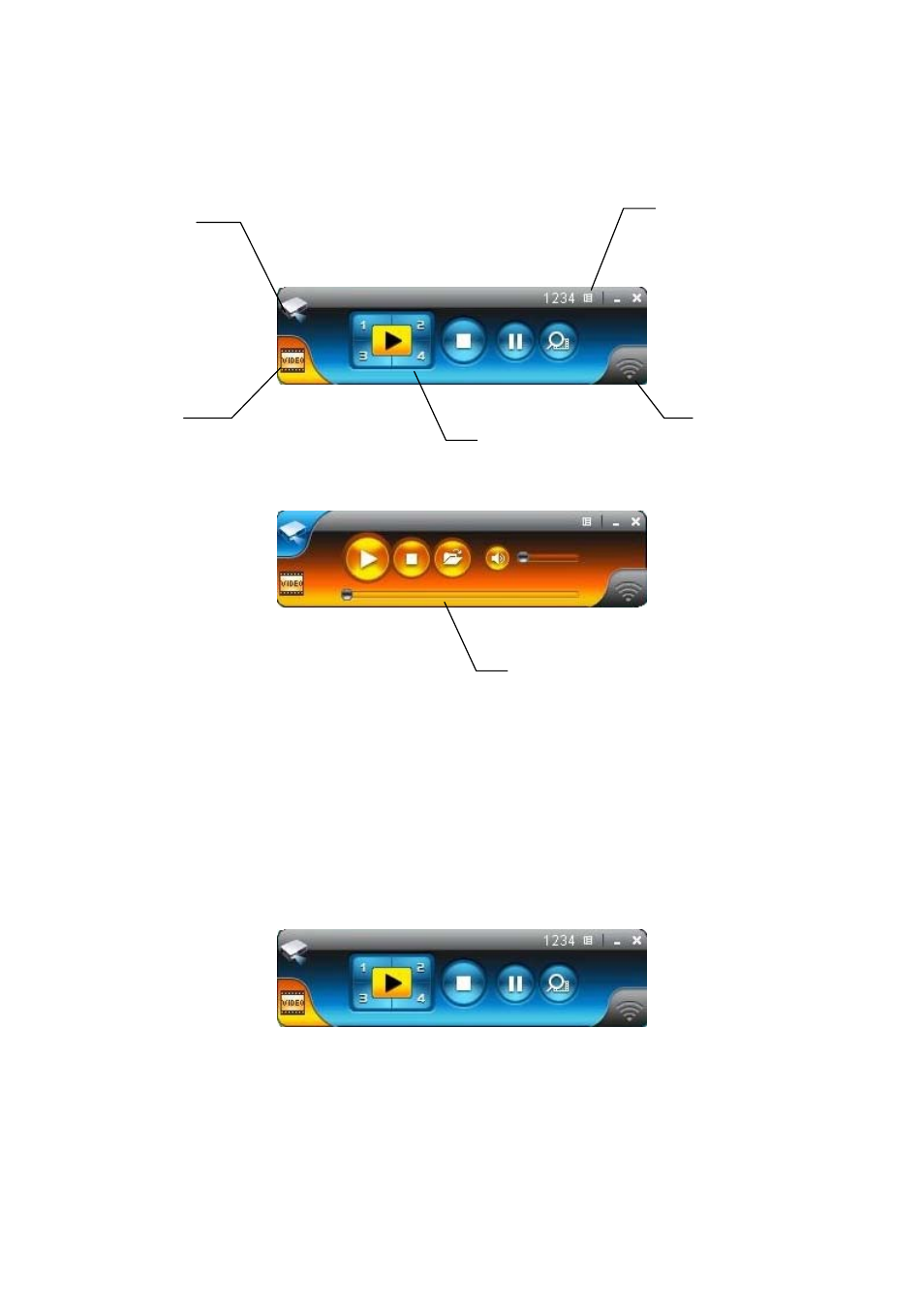 3 main user interface, 4 screen projection | Awind wePresent WiPG-910 User's Manual User Manual | Page 10 / 48