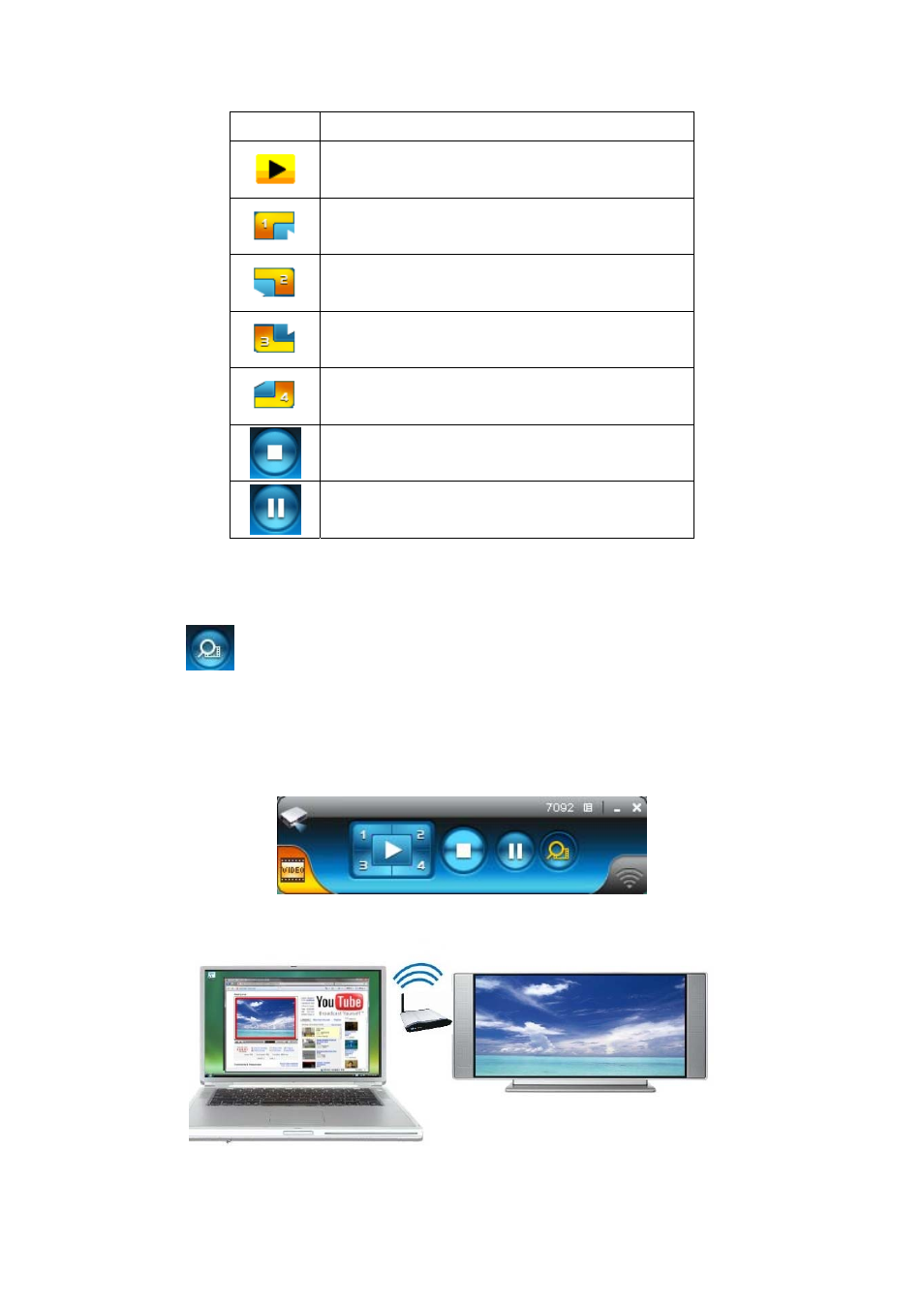 5 magnifier feature | Awind wePresent WiPG-910 User's Manual User Manual | Page 11 / 48