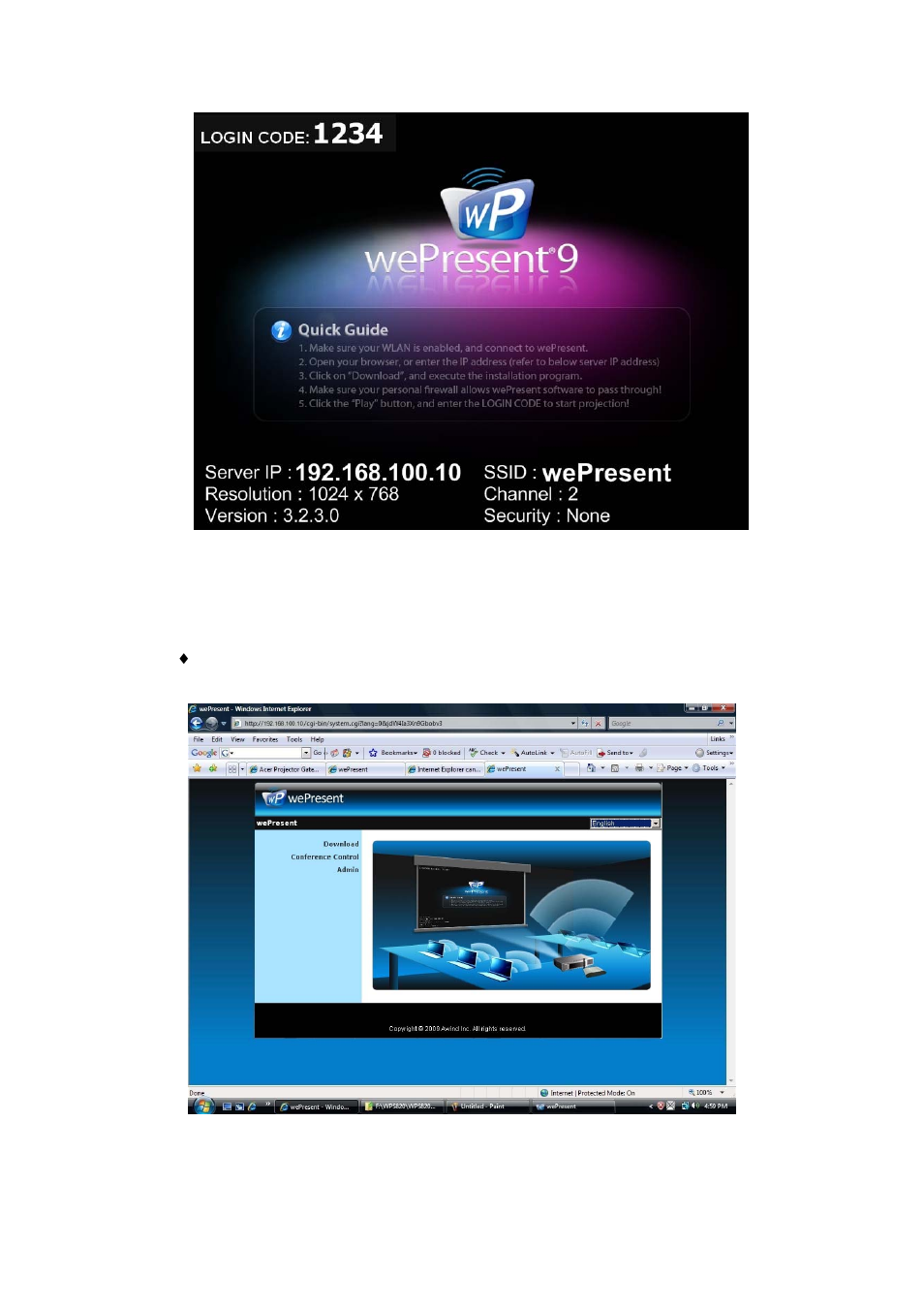 Awind wePresent WiPG-910 User's Manual User Manual | Page 6 / 48