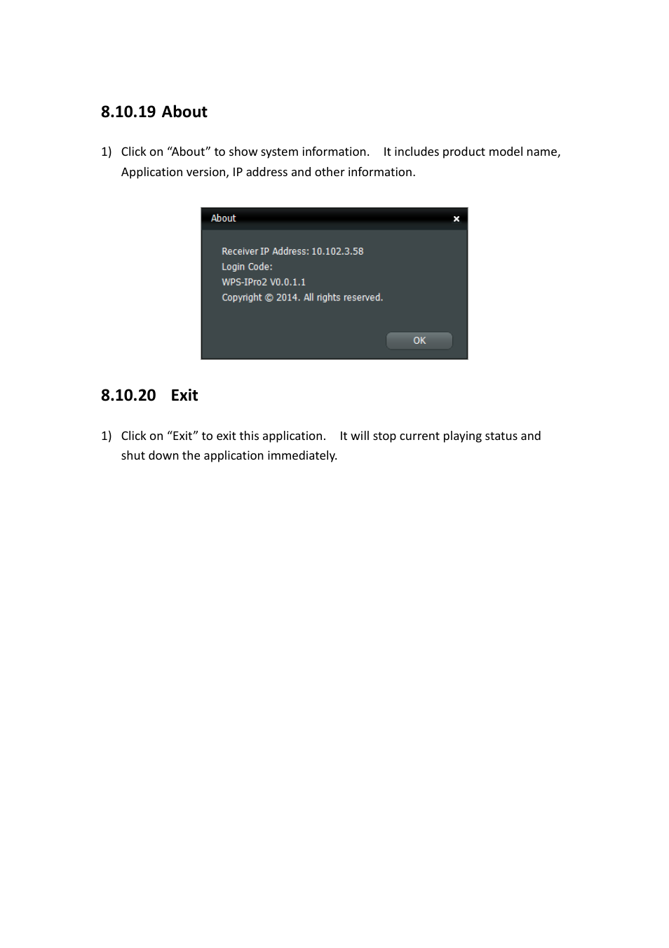 19 about, 20 exit | Awind WIGA / WGA-510 User's Manual User Manual | Page 28 / 59