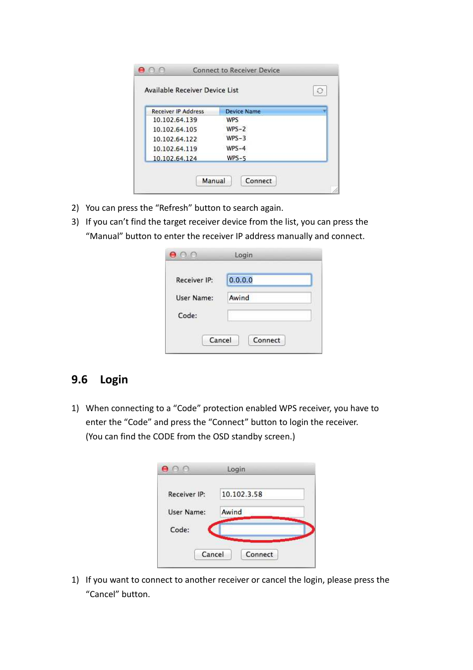 6 login | Awind WIGA / WGA-510 User's Manual User Manual | Page 33 / 59