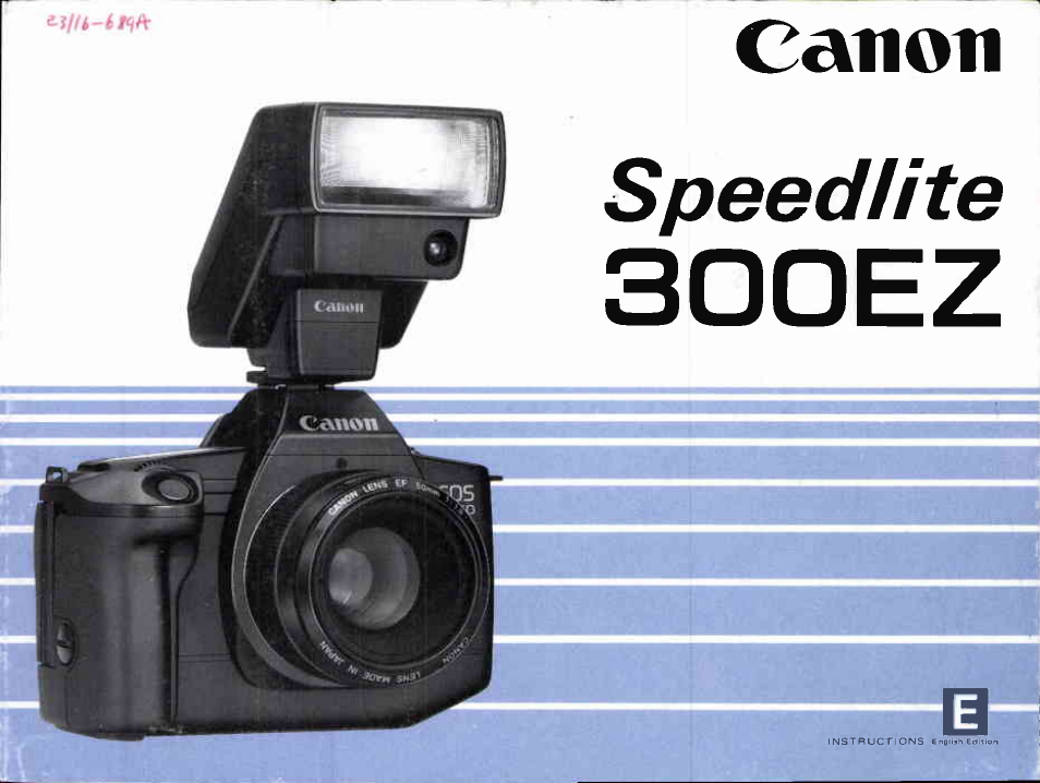 Canon 300 EZ User Manual | 45 pages