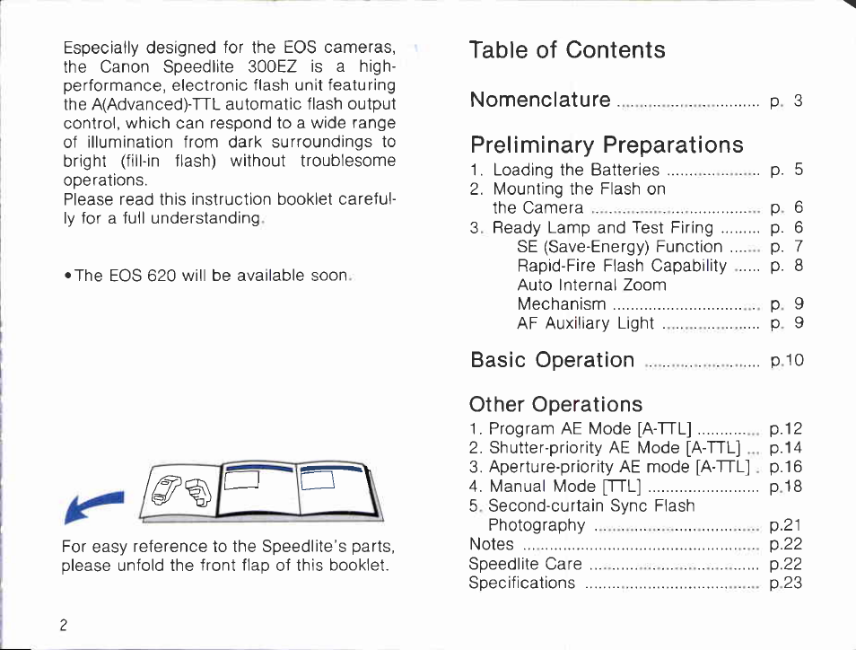 Canon 300 EZ User Manual | Page 3 / 45