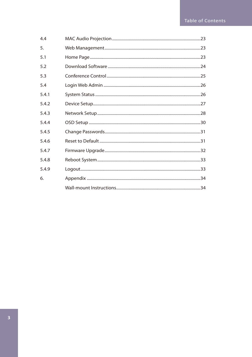 Awind WIGA / WGA-310 User's Manual User Manual | Page 3 / 34