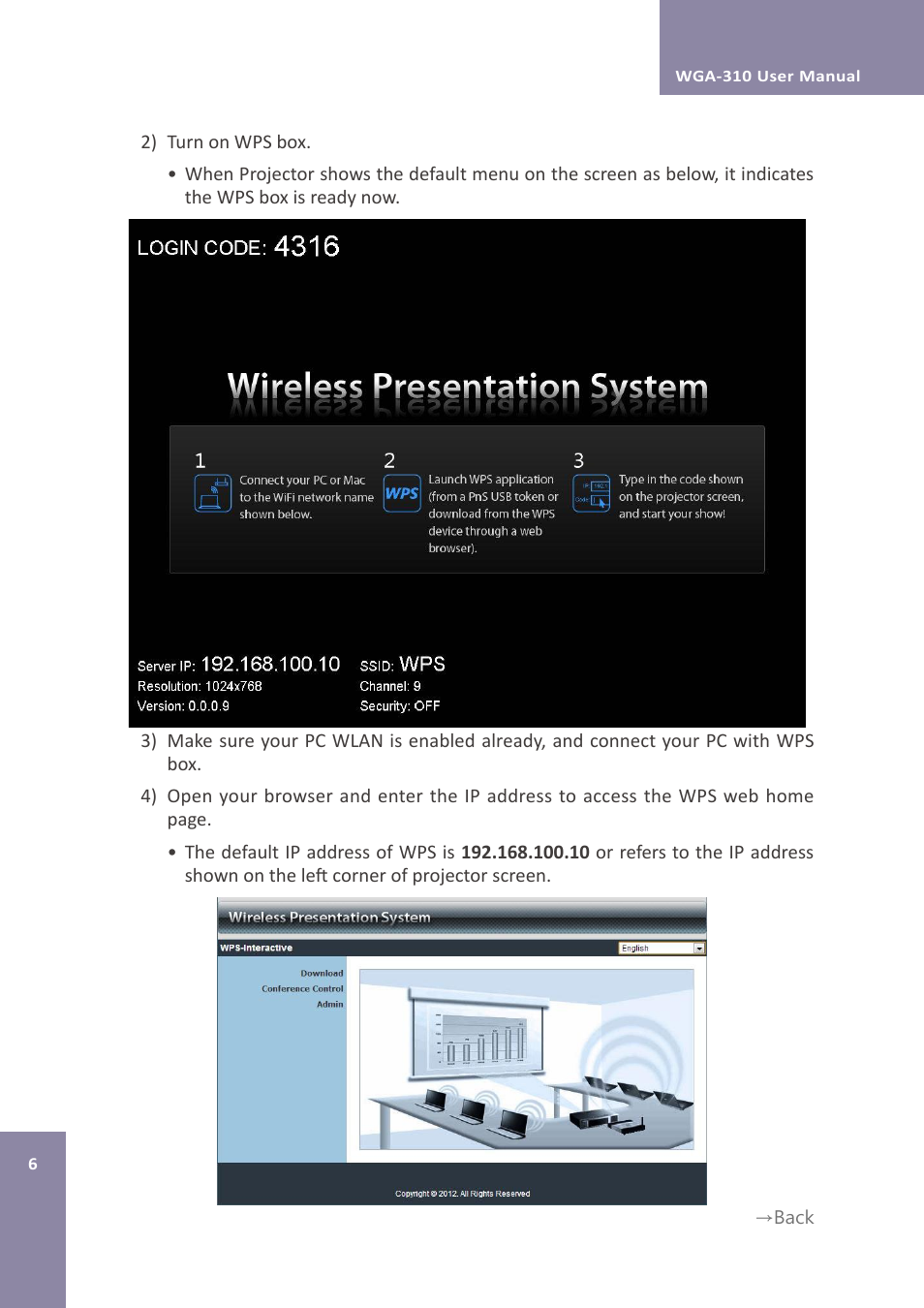 Awind WIGA / WGA-310 User's Manual User Manual | Page 6 / 34