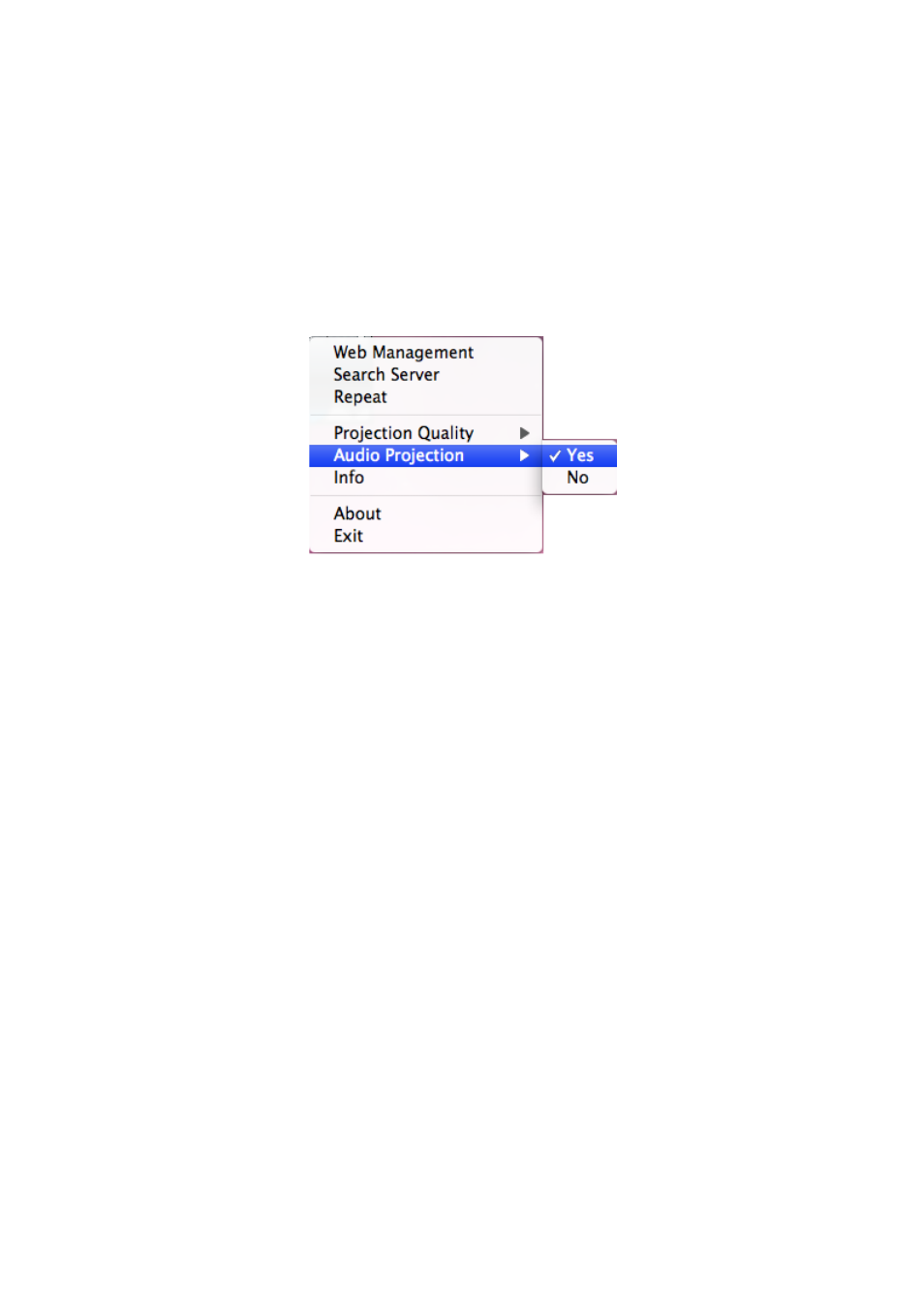 4 mac audio projection | Awind WIGA / WGA-210 User's Manual User Manual | Page 25 / 43