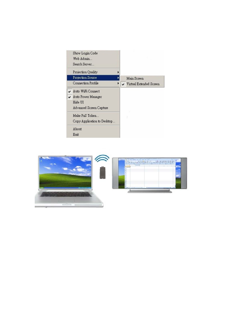 6 connection profile, Connection profile | Awind WIGA / WGA-110 User's Manual User Manual | Page 12 / 26