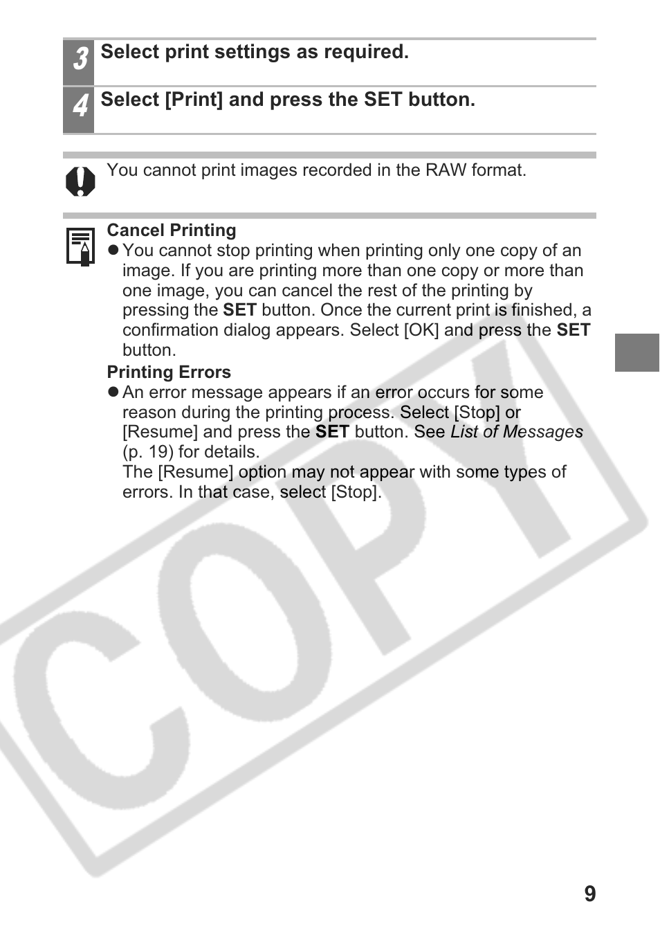 Canon Direct Print User Manual | Page 10 / 109