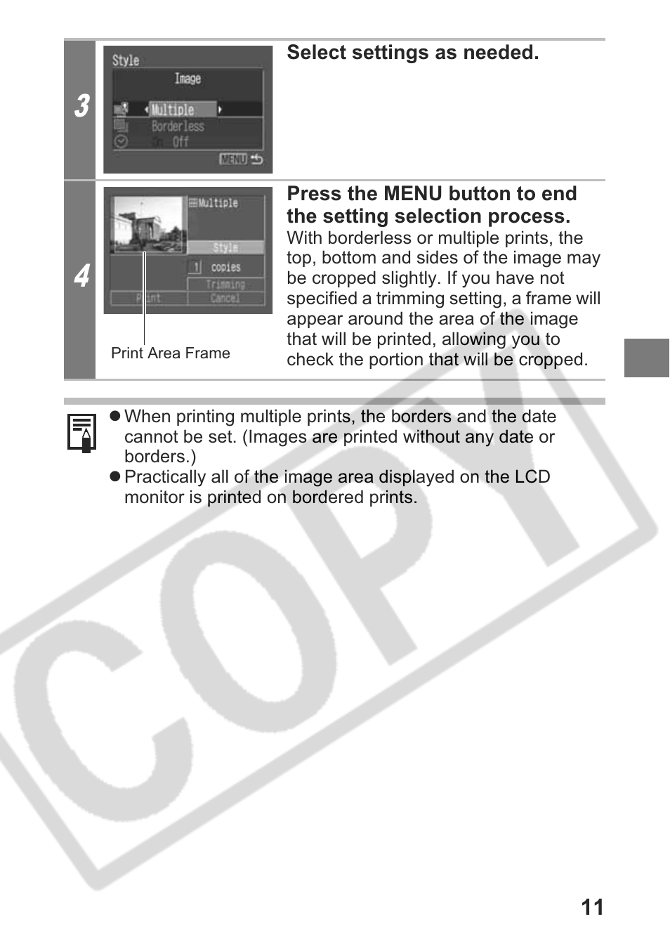 Canon Direct Print User Manual | Page 12 / 109