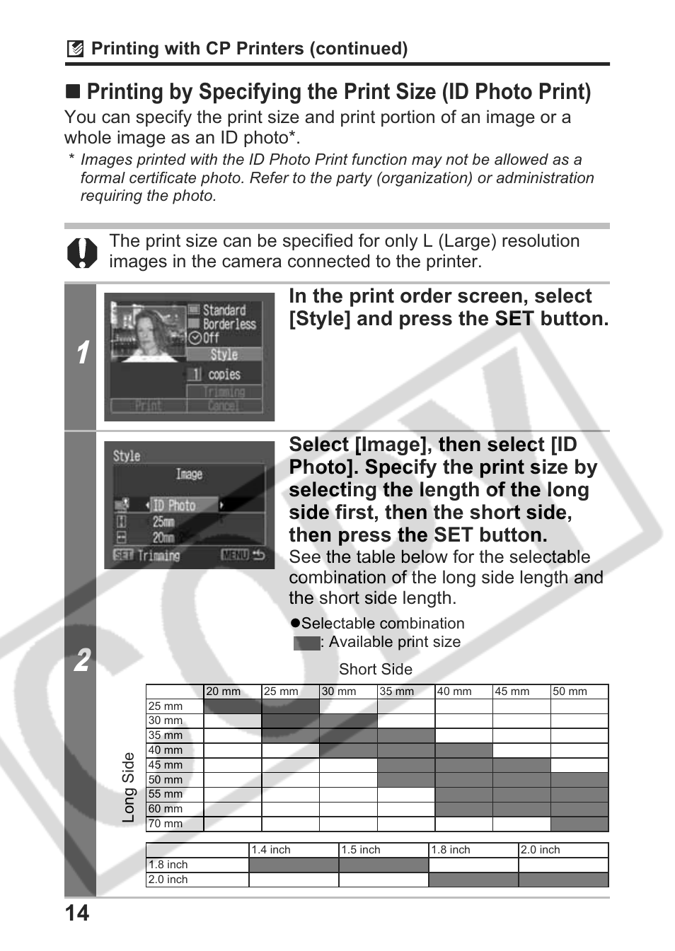 Canon Direct Print User Manual | Page 15 / 109