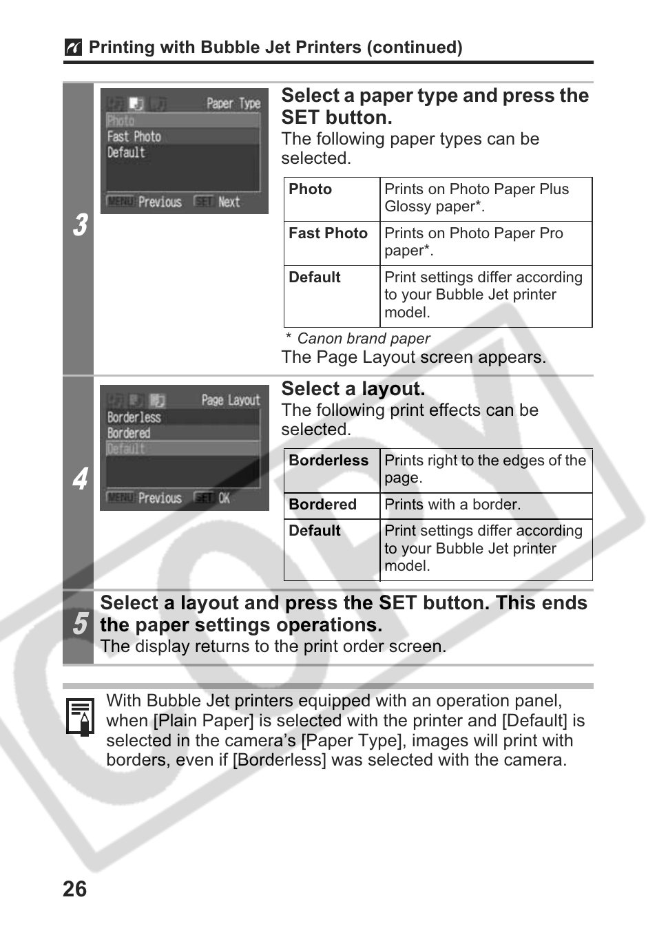 Canon Direct Print User Manual | Page 27 / 109