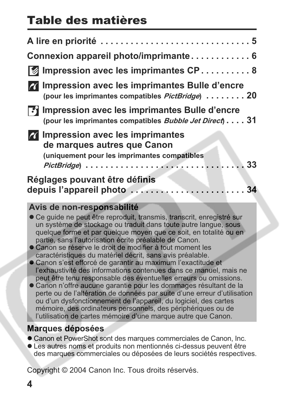 Canon Direct Print User Manual | Page 41 / 109