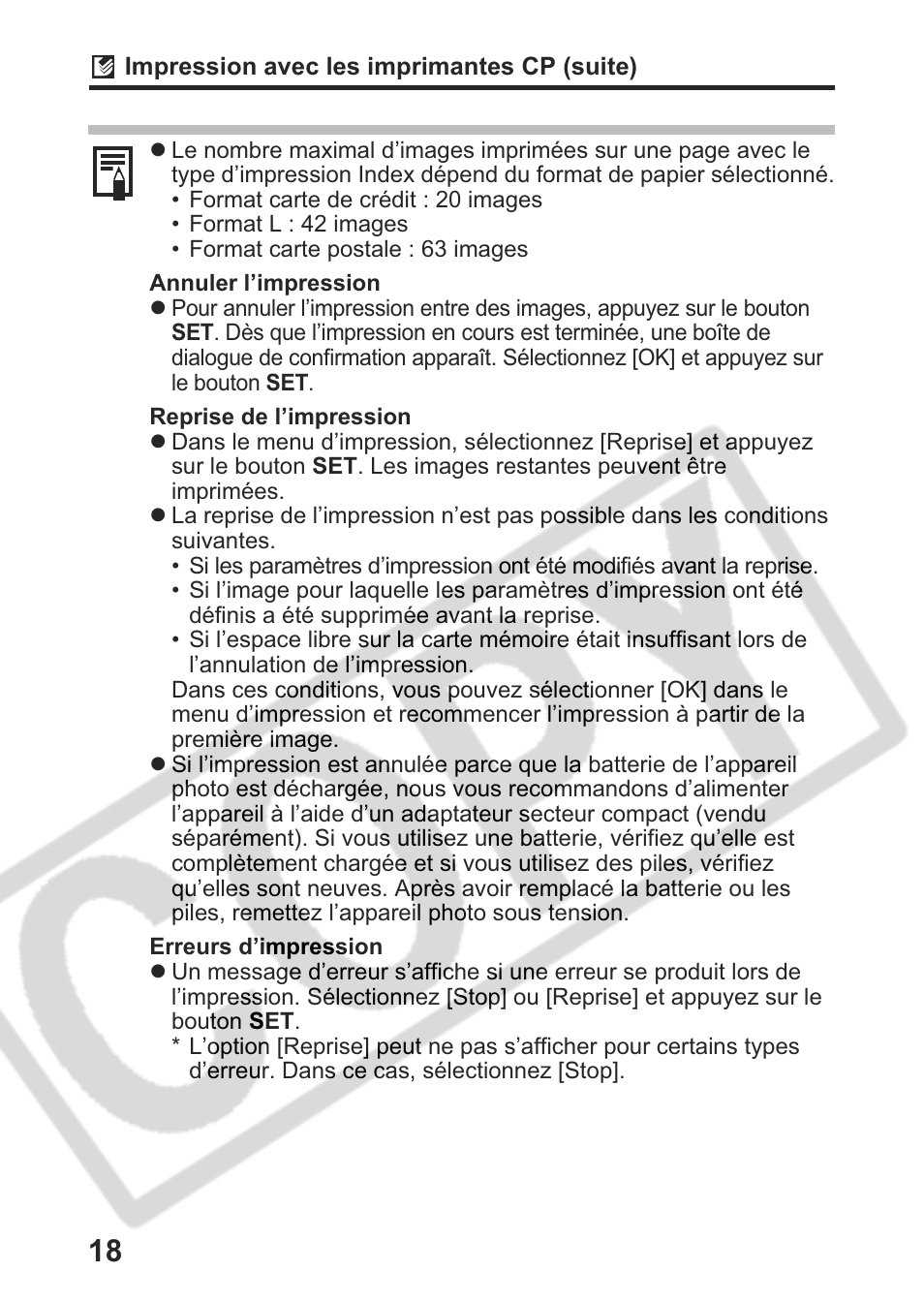 Canon Direct Print User Manual | Page 55 / 109