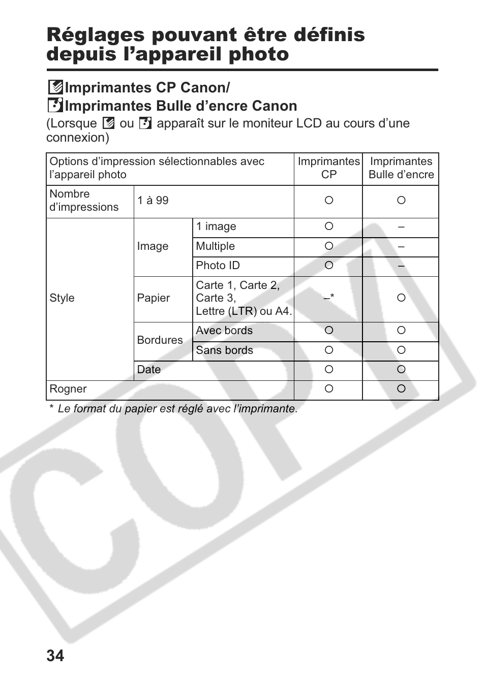 Canon Direct Print User Manual | Page 71 / 109