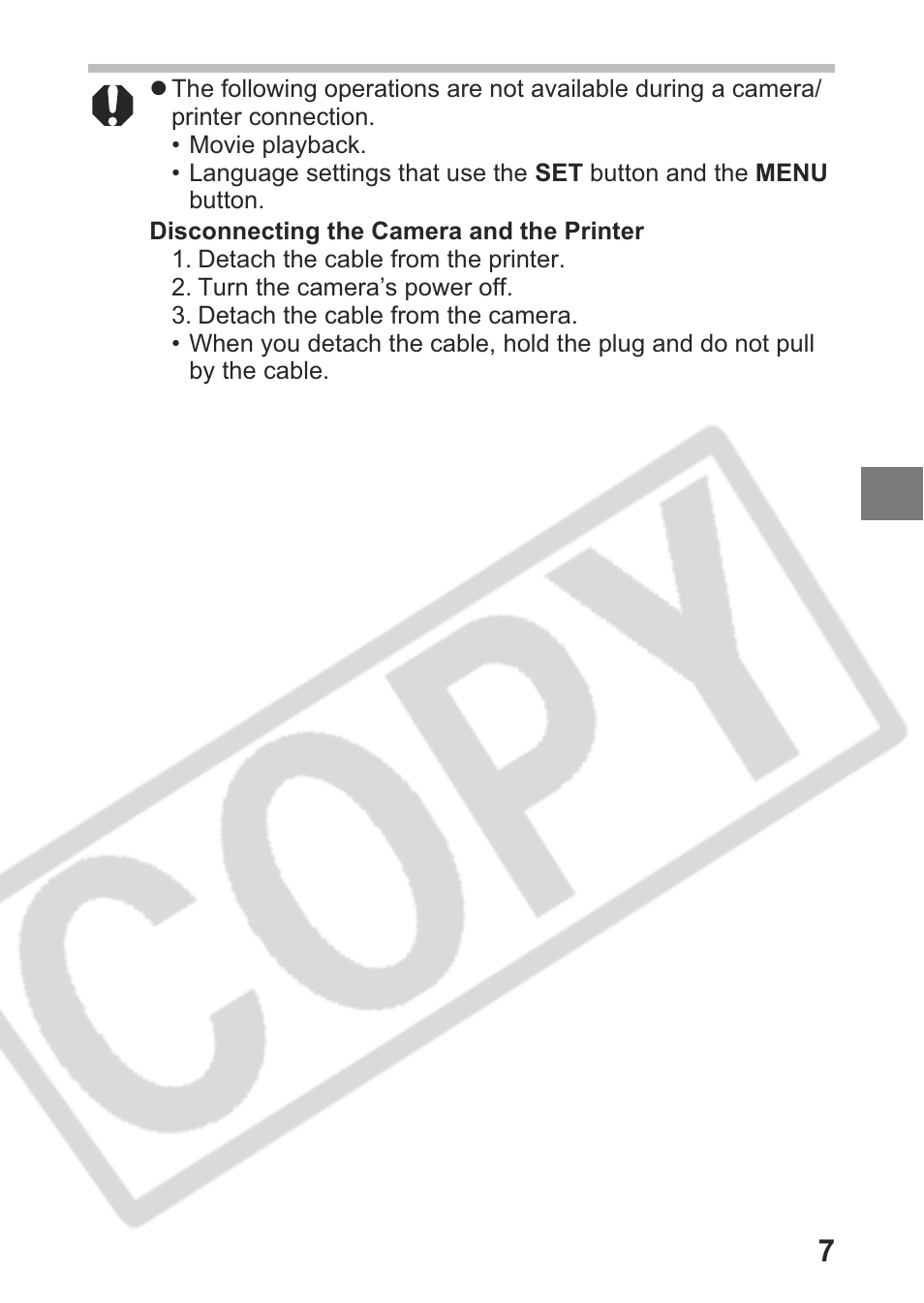 Canon Direct Print User Manual | Page 8 / 109