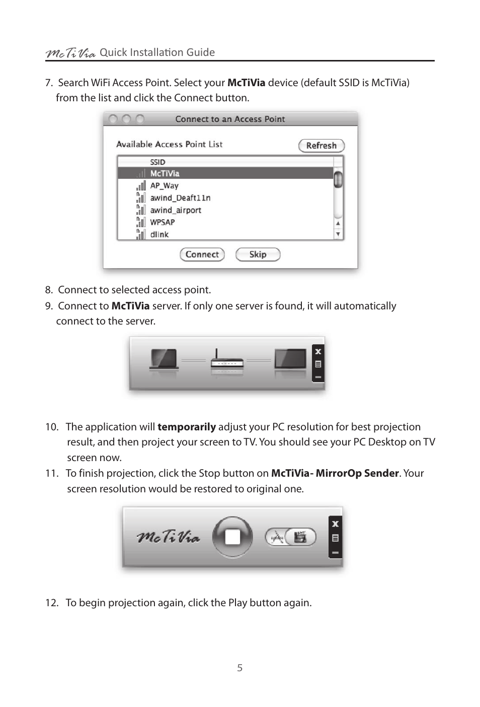 Awind McTiVia Quick Install Guide User Manual | Page 6 / 8