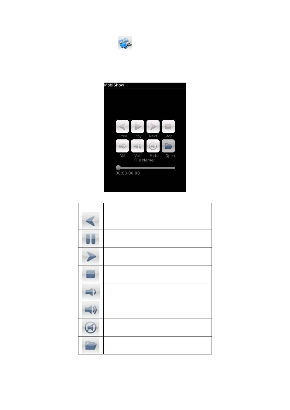 3 media | Awind MobiShow User's Manual for Blackberry User Manual | Page 6 / 7