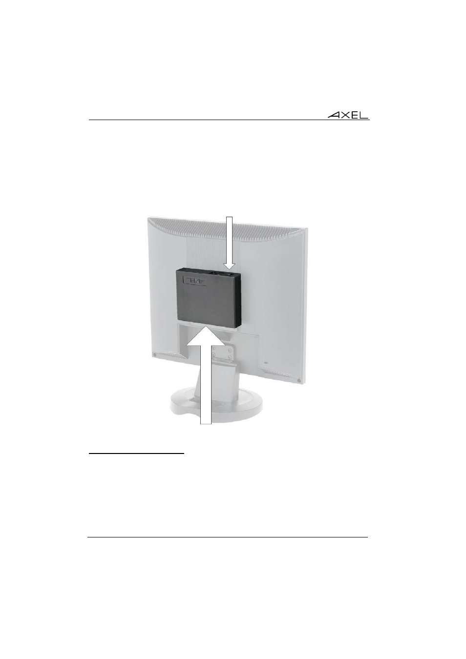 C) using the terminal, 2 - connecting cables | Axel AX3000 70W Installation Guide User Manual | Page 12 / 24