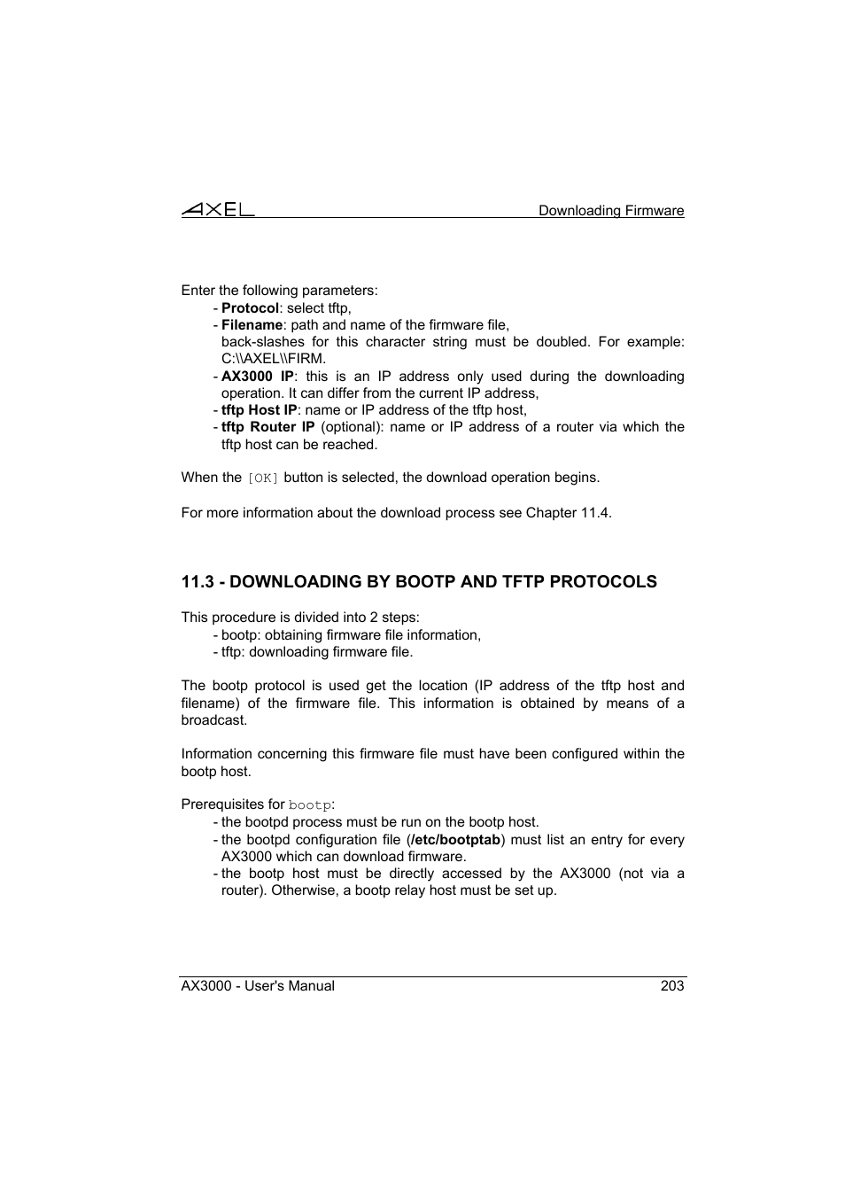 Axel AX3000 65 User's Manual User Manual | Page 215 / 276