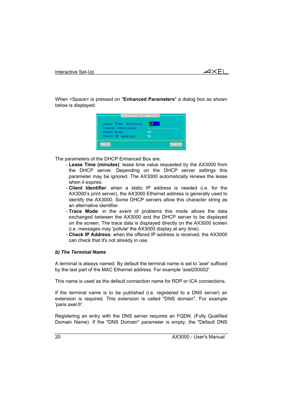 Axel AX3000 65 User's Manual User Manual | Page 32 / 276