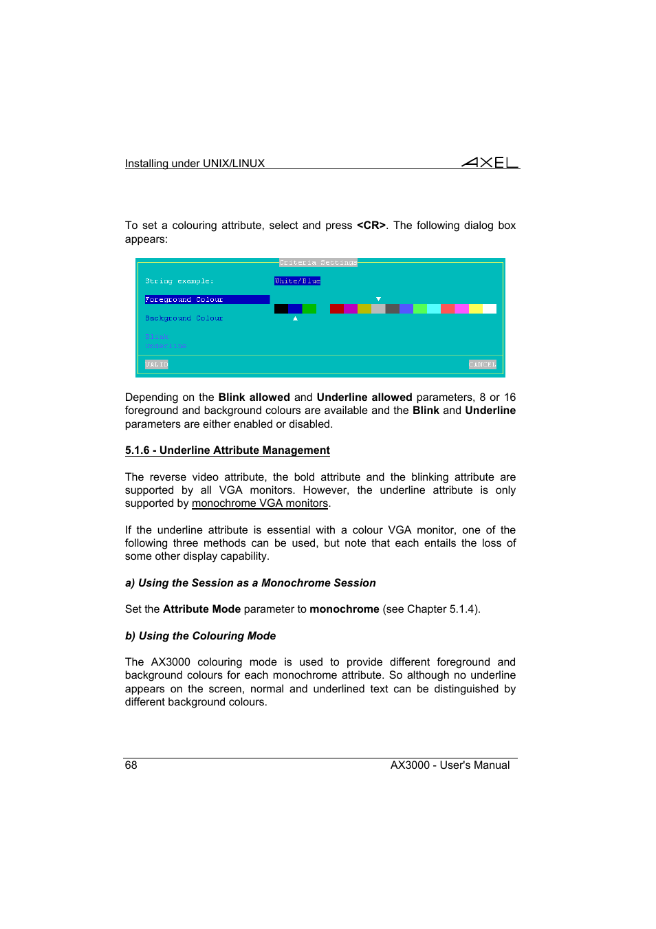 Axel AX3000 65 User's Manual User Manual | Page 80 / 276