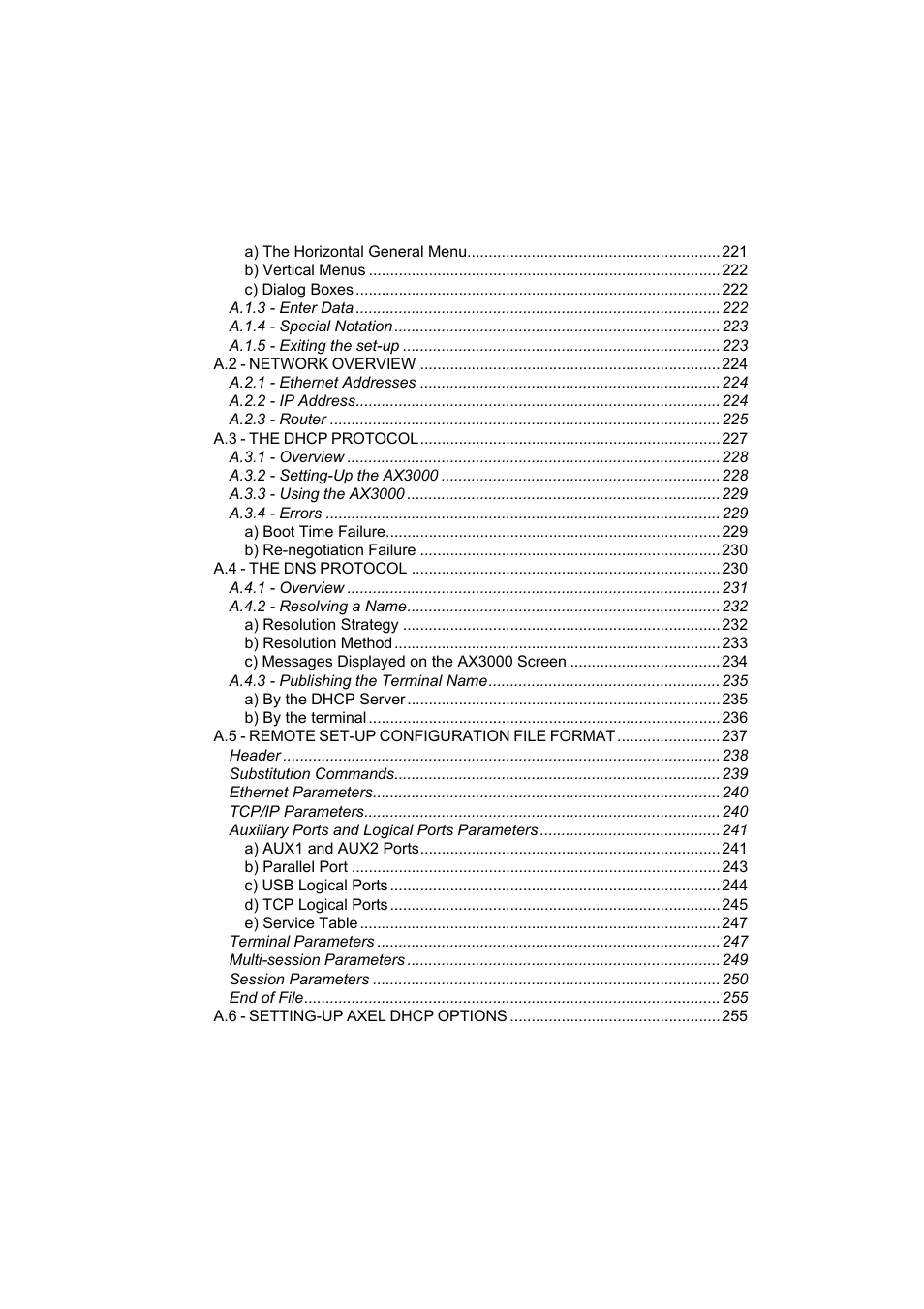 Axel AX3000 65 User's Manual - firmware 0632 User Manual | Page 11 / 298
